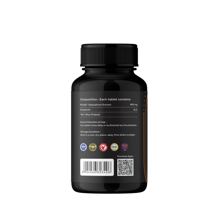 best shilajit brand in india offering pure high potency tablets