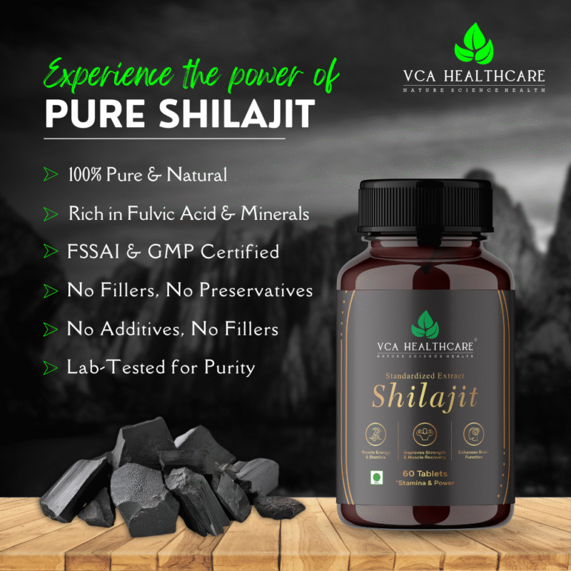 pure himalayan pure Shilajit tablets india’s most trusted ayurvedic supplement