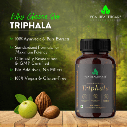 triphala churna tablets from vca healthcare ayurvedic cleanser for constipation