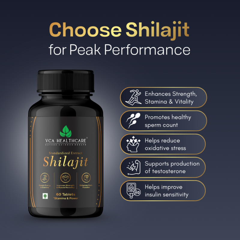 buy original shilajit tablets in India made from pure and lab-tested shilajit