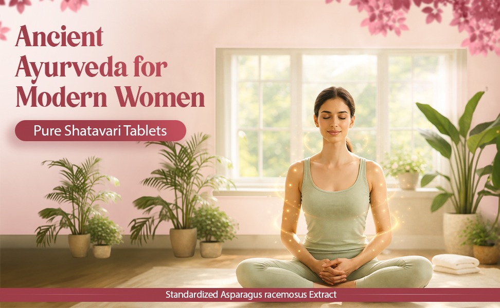 Shatavari tablet uses for women’s reproductive health support
