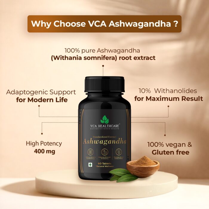 ashwagandha tablets for men and women natural stress and fatigue relief