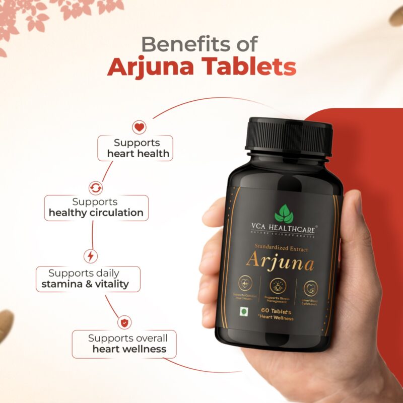 Best Arjuna tablets in India for cardiovascular wellness