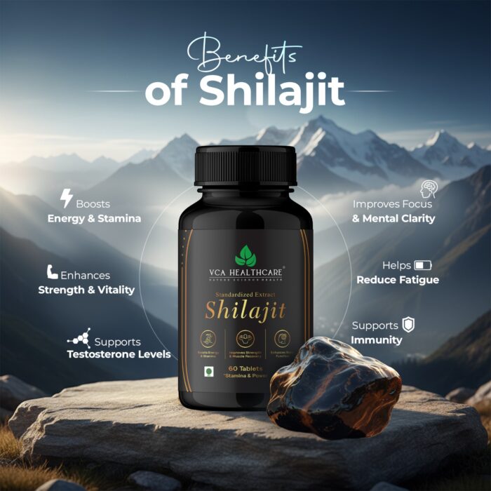 Benefits of 100% Original Shilajit tablets