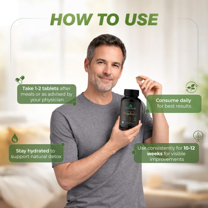 Standardized Triphala Tablets | Best Ayurvedic Medicine for Digestion - Image 4