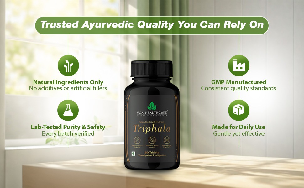 Pure organic Triphala Tablets