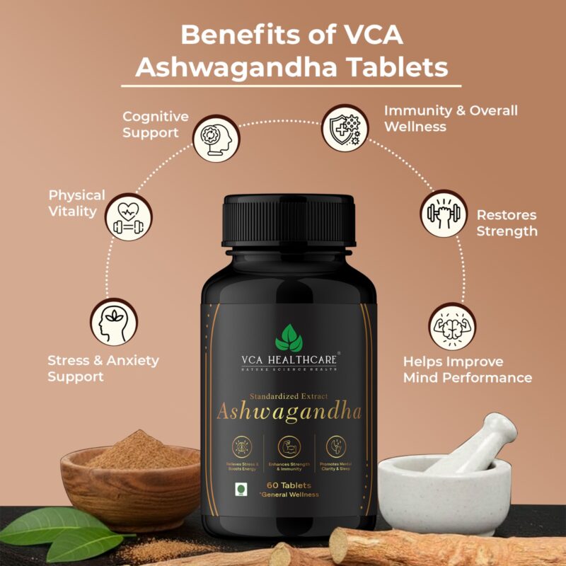 best ashwagandha tablets in India for strength, stamina, and immunity support