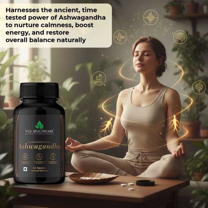 Use Ashwagandha tablet to boost energy and restore overall balance